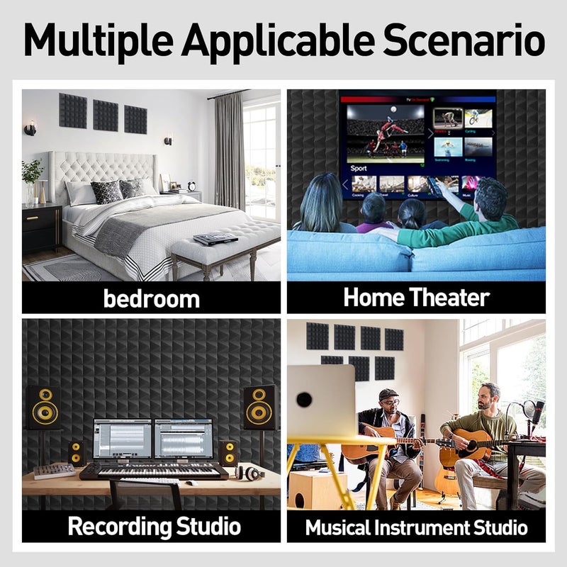 HERBEVER 6 Pack acoustic foam Panels - Image 5